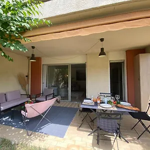 Cashmere, Aix En Provence Grand T2 Avec Jardin En Appartement